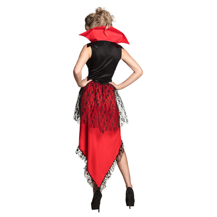 Halloween Costume de Vampire Rouge Dames