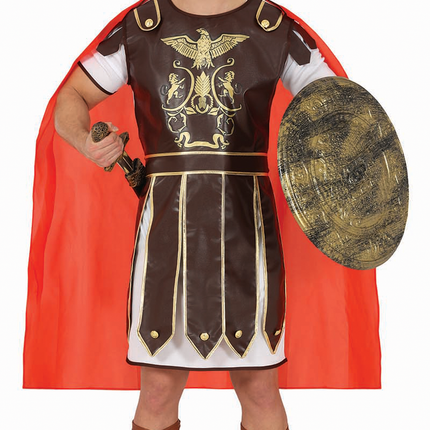 Costume de gladiateur homme brun