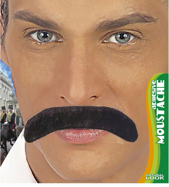 Modèle de fausse moustache noire pour homme