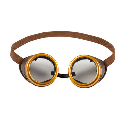 Lunettes d'or Retropunk