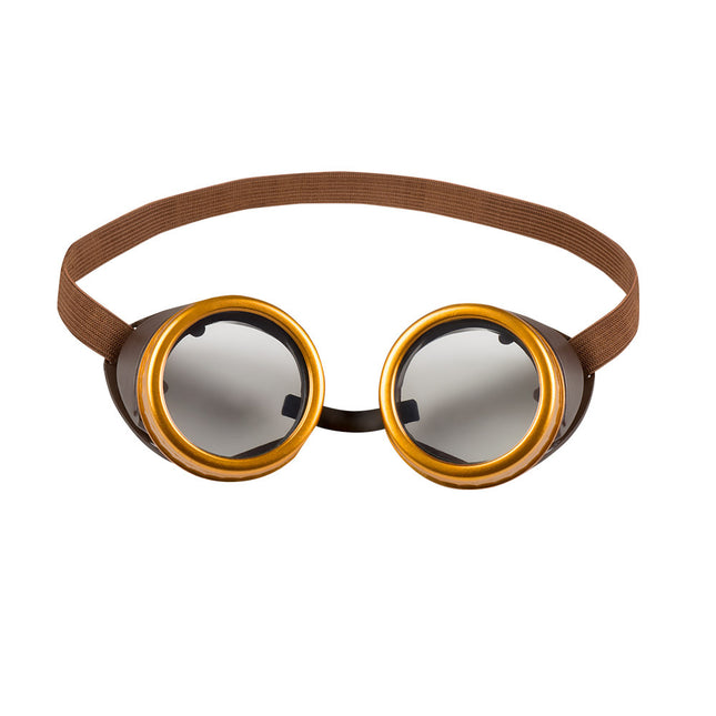 Lunettes d'or Retropunk