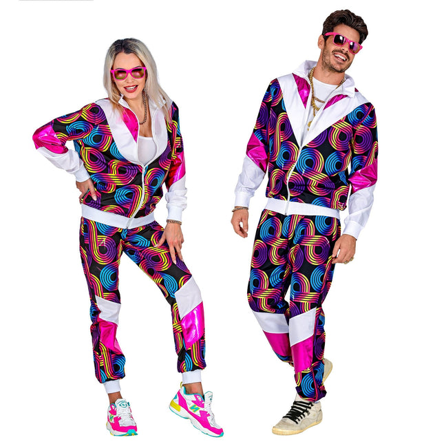 Tracksuit néon 80S Disco défectueux