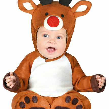 Costume de Noël Rudolph Baby Deluxe