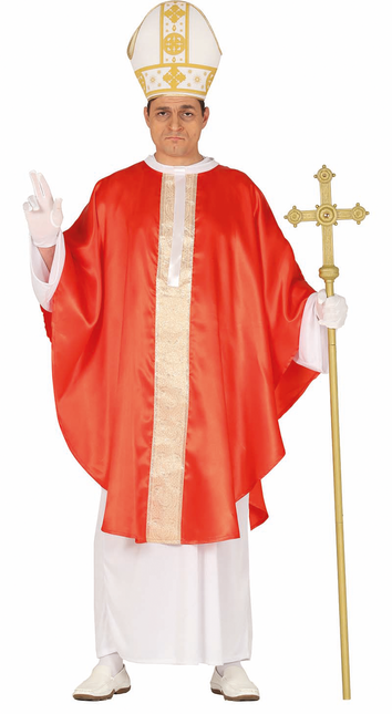 Costume de Pape Rouge L