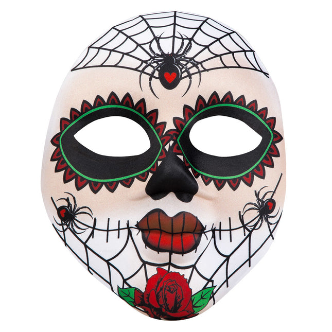 Masque d'Halloween Mme Jour des Morts