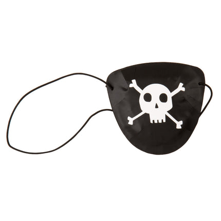 Patchs Pirate pour les yeux en plastique 8pcs