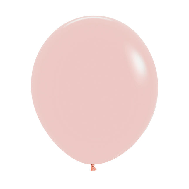 Ballons Pastel Matte Melon 45cm 25pcs