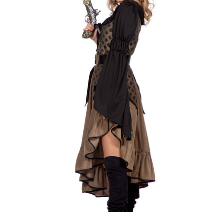 Robe Pirate Marron Dames