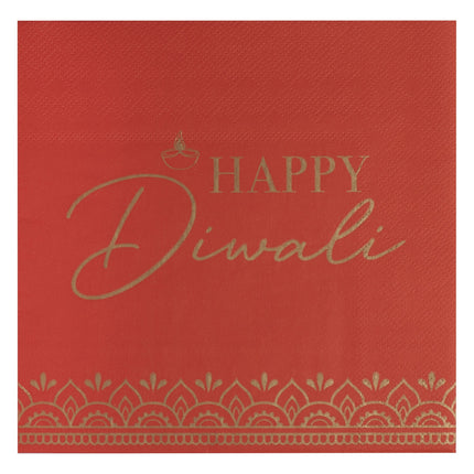 Serviettes Diwali 16cm 16pcs