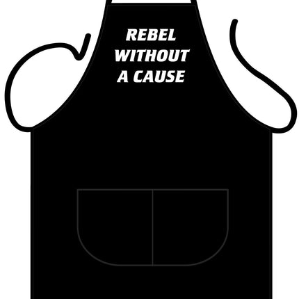 Tablier noir Rebelle sans