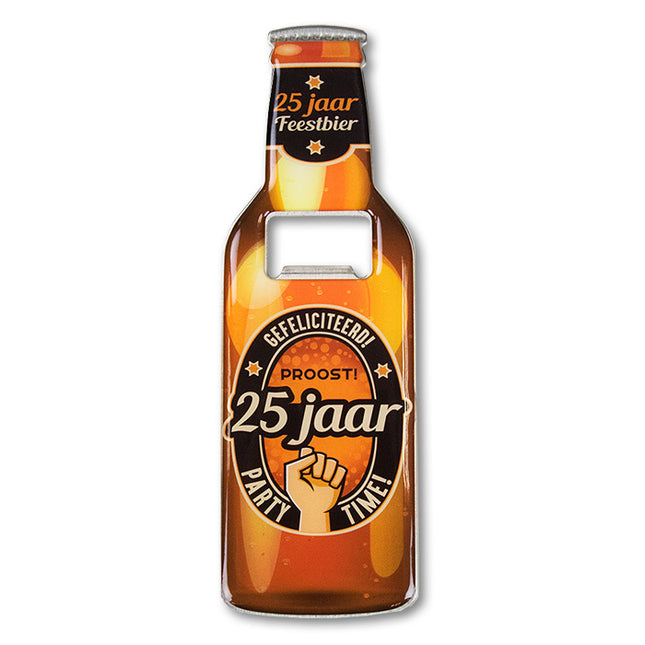 Ouvre-bière 25 ans 18.5cm