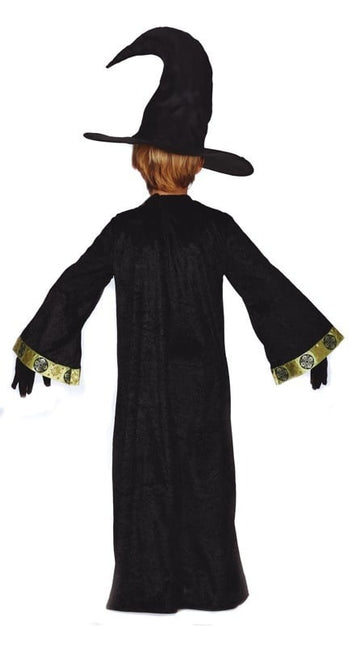 Costume de magicien enfant or