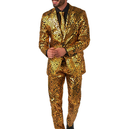 Costume étoile d'or Hommes OppoSuits