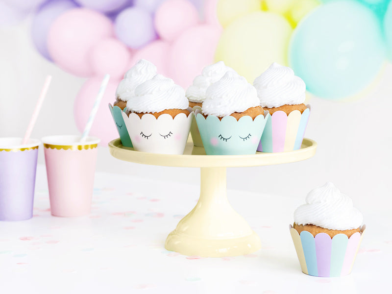 Moules à cupcake Licorne 6pcs