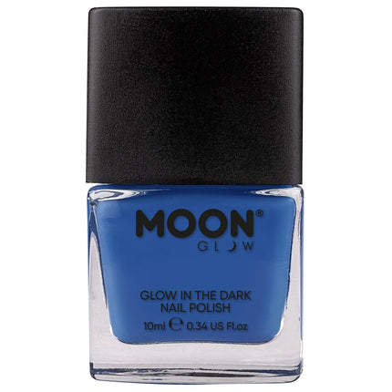 Moon Glow Vernis à ongles phosphorescent bleu 14ml