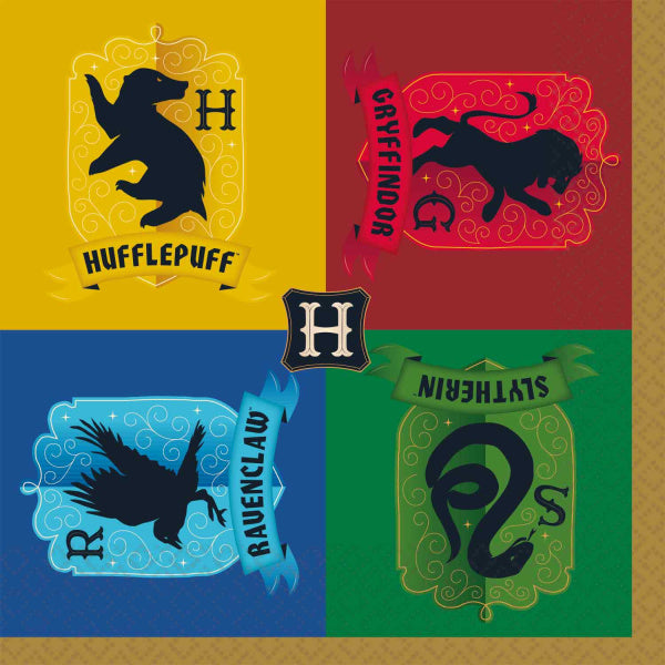 Serviettes Harry Potter 33cm 16pcs