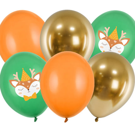 Ballons de biche 30cm 6pcs