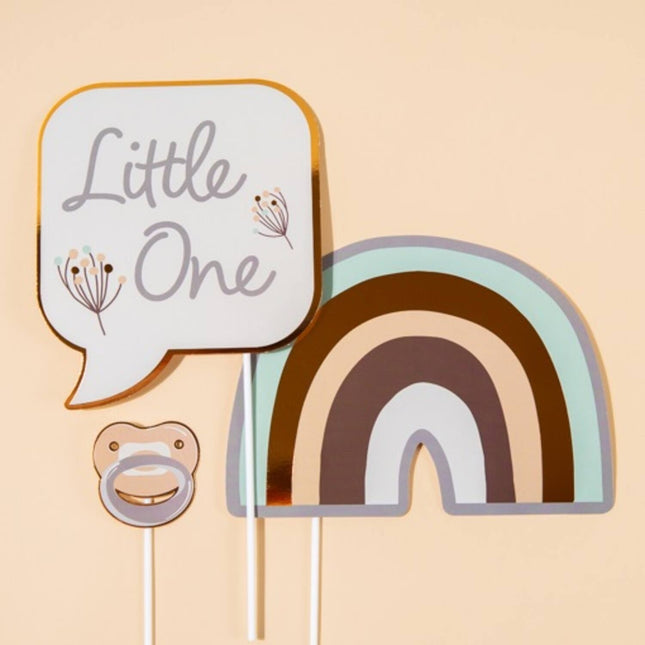 Accessoires pour Photobooth de naissance Little One 10pcs