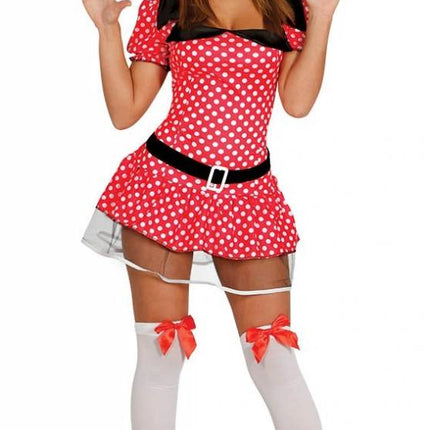 Costume de Minnie Mouse Blanc Rouge Dames