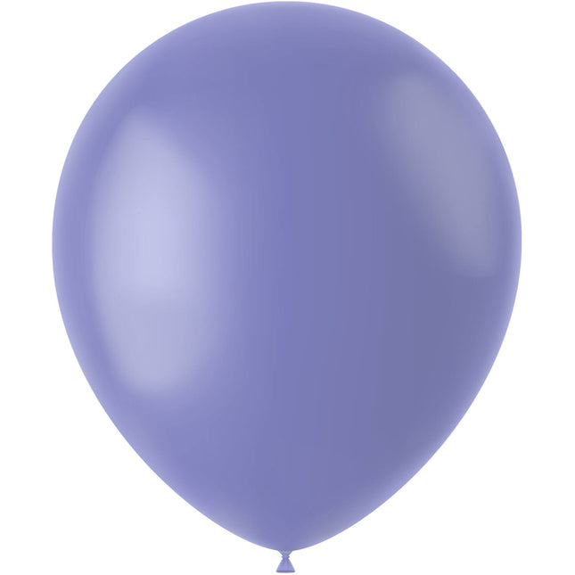 Ballons Lavande Bleu Bleuet 33cm 100pcs