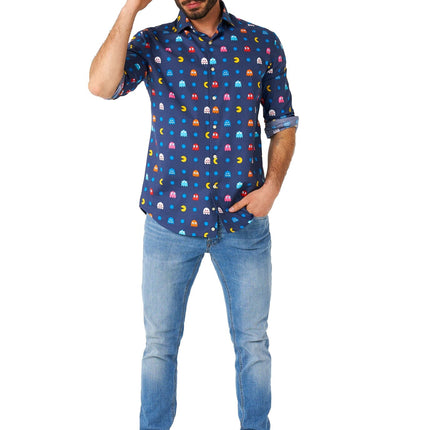 Chemise Pixel PAC-MAN Hommes OppoSuits