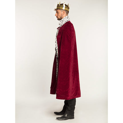 Manteau du roi Bordeaux 1.4m