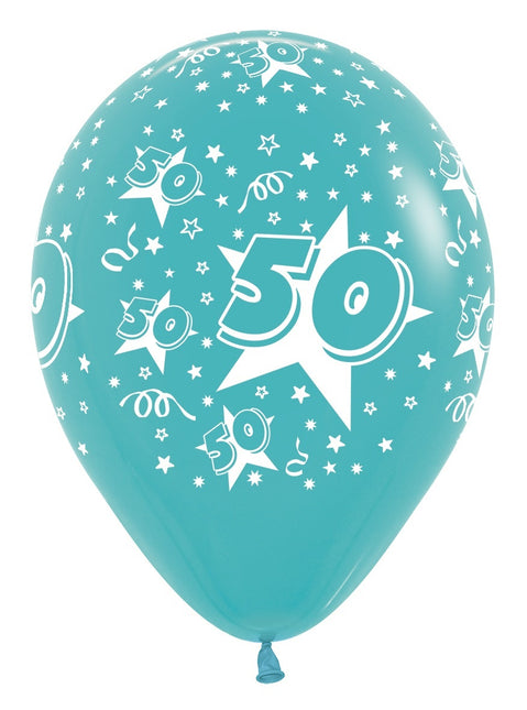 Ballons de baudruche Nombre 50 Mix 30cm 25pcs