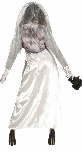 Costume d'Halloween de la mariée fantôme