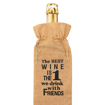 Sac cadeau Bottle The Best Wine 42cm