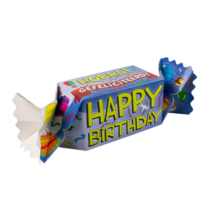 Boîte cadeau Happy Birthday 26cm