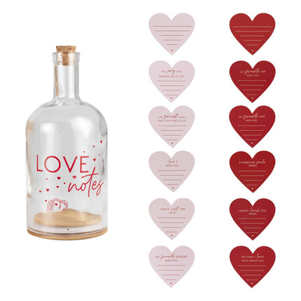 Cadeau Love Note-Bouteille