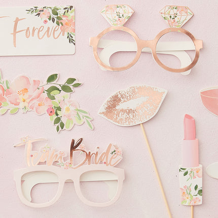 Eclatement de l'enterrement de vie de jeune fille Accessoires Photobooth Carton 10pcs