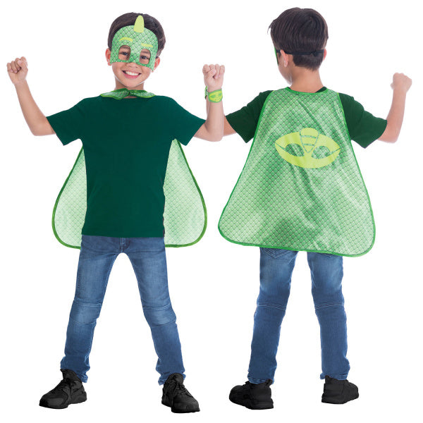 Costume enfant PJ Masks Gekko Cape Sett 4/8 ans