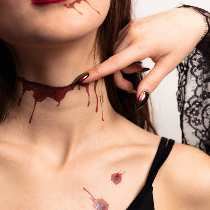 Halloween Faux Tatouages Blessures 13pcs