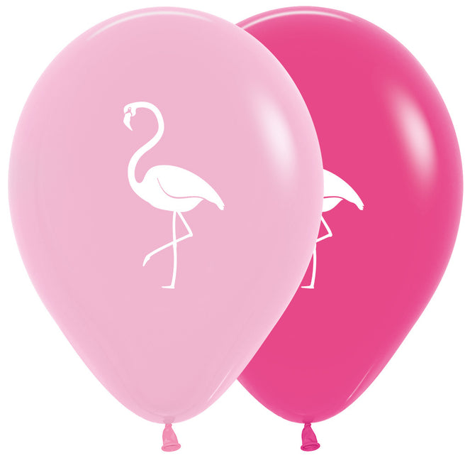 Ballons Flamingo Mix 30cm 12pcs