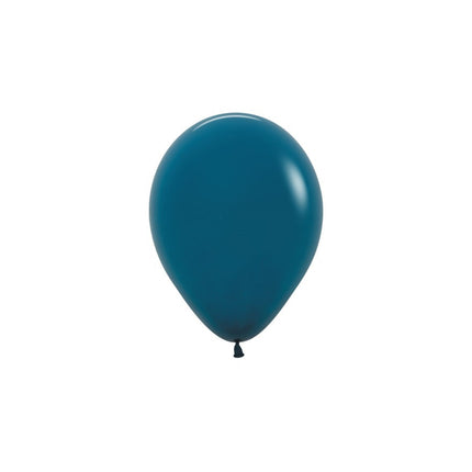 Ballons de baudruche Sarcelle profonde 12cm 50pcs