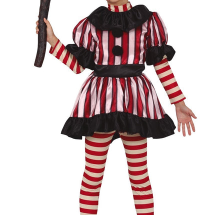 Costume d'Halloween Jouet Clown pour fille