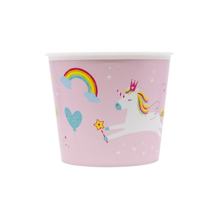 Bol à maïs soufflé Licorne réutilisable 2.2L