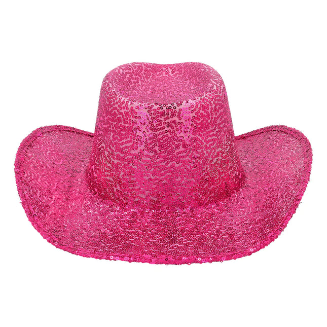 Chapeau de cowgirl rose