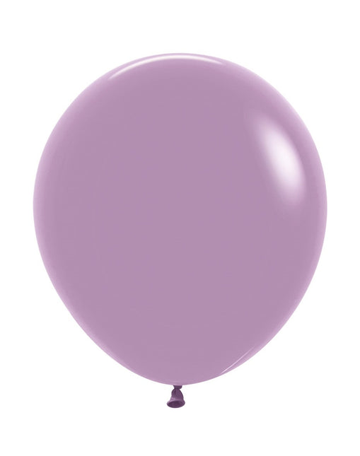 Ballons Pastel Crépuscule Lavande 45cm 25pcs