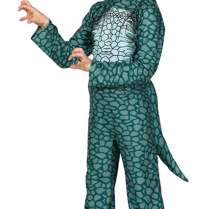 Costume de dinosaure enfant vert