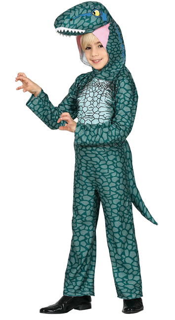 Costume de dinosaure enfant vert