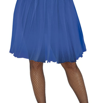 Tutu bleu foncé pour dames 60cm