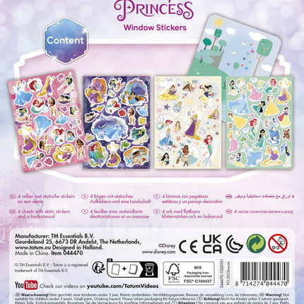 Autocollants pour fenêtres Disney Princesses