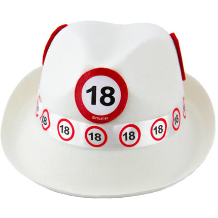 Chapeau 18 ans Panneau de signalisation