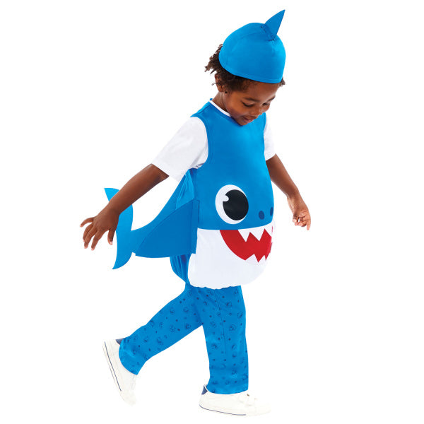 Costume enfant bébé requin bleu papa