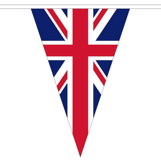 Guirlande Royaume-Uni Union Jack 10m