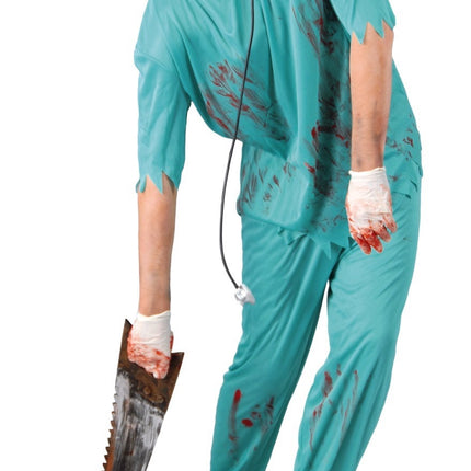 Costume d'Halloween Zombie Homme Chirurgien