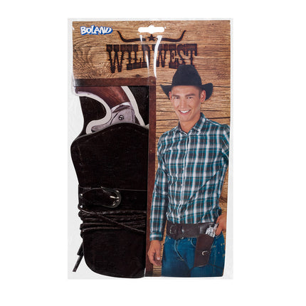 Holster de cow-boy avec ceinture