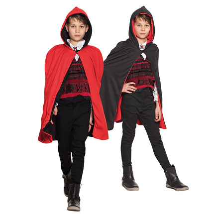 Cape d'Halloween enfant réversible 1.15m